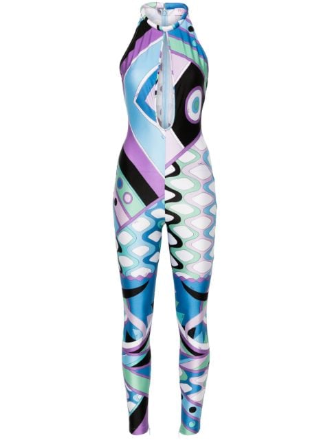 PUCCI Iride-print sleeveless jumpsuit