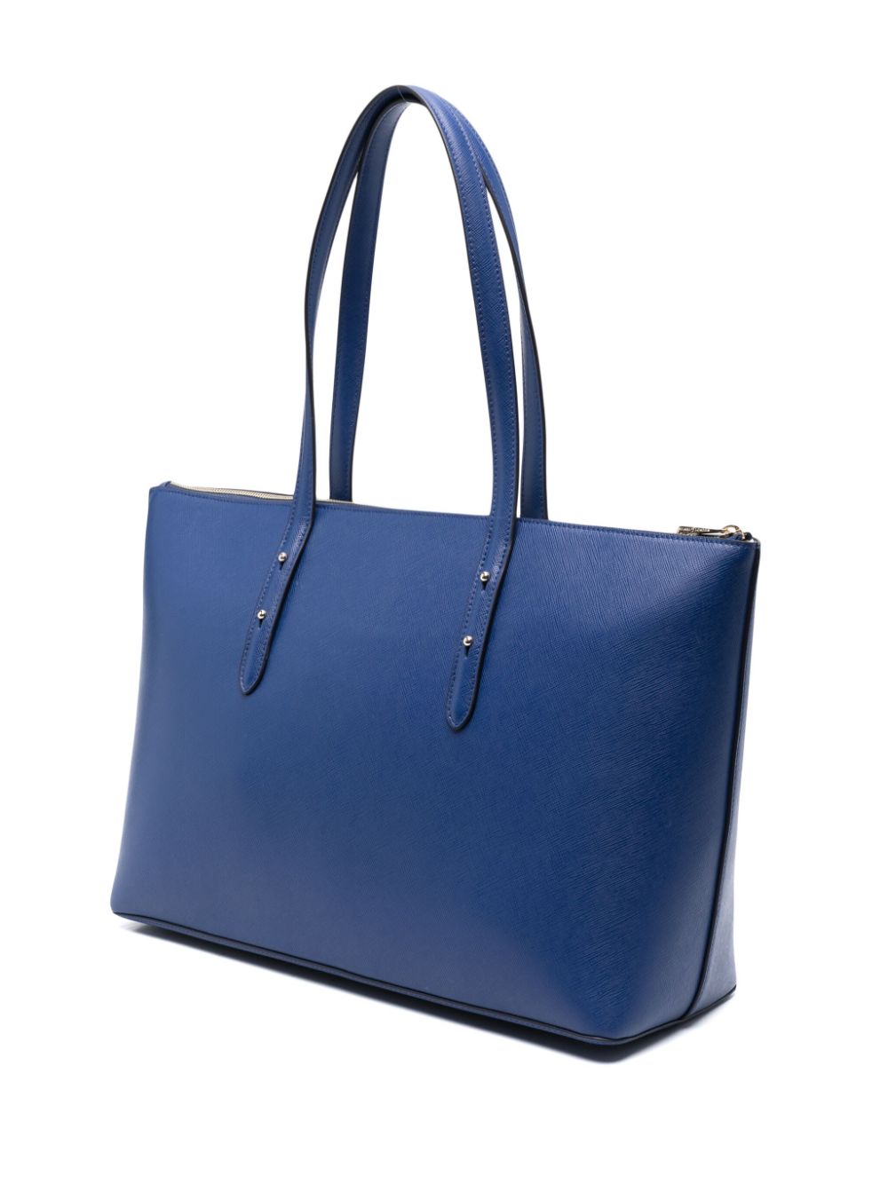 Shop Aspinal Of London Regent Tote Bag In Blue