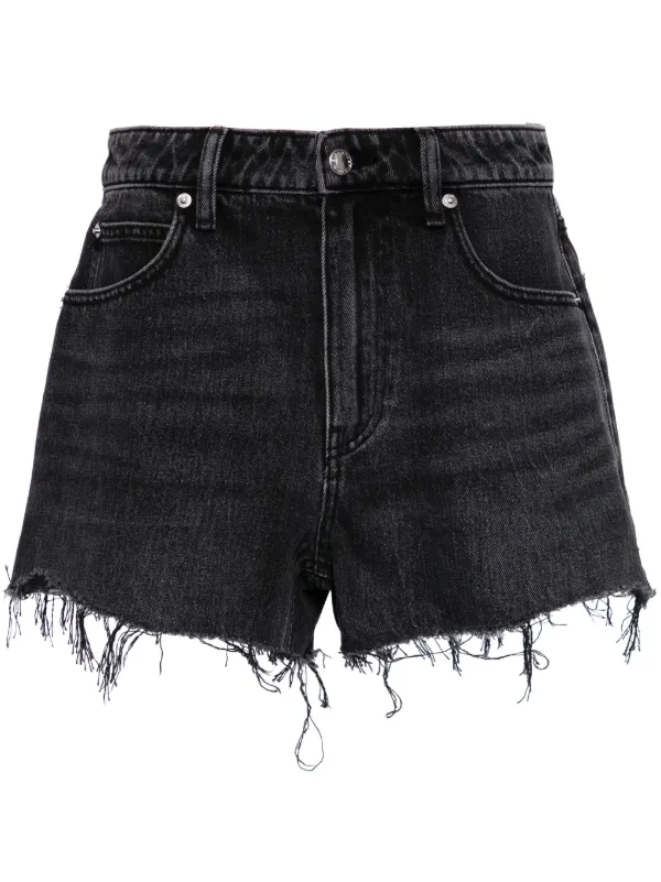 Alexander Wang BITE デニムショートパンツ - Deep Blue & White
