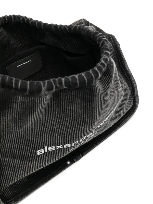 Alexander Wang Large Ryan Drawstring Bag | Grey | FARFETCH