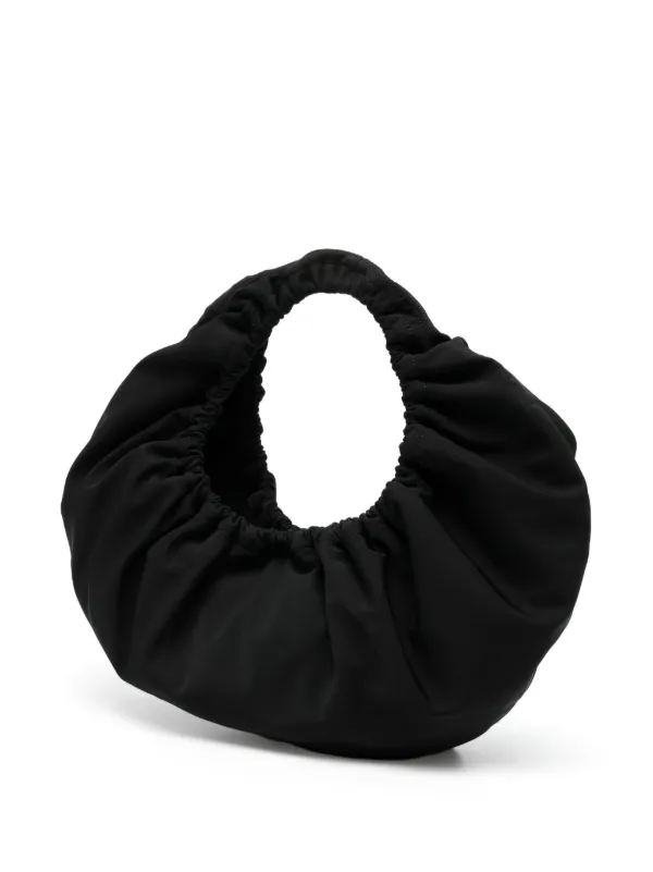Alexander Wang Medium Crescent Ruched Shoulder Bag | Black