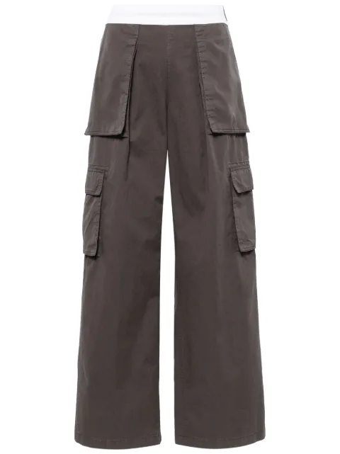 Alexander Wang pantalon cargo à taille mi-haute