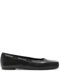 Alexander Wang Billie leather ballerina shoes - Black