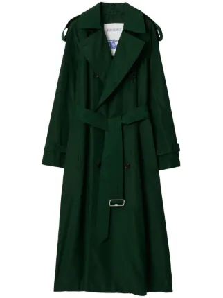 【VIP価格】BURBERRY Silk long Trench Coat BURBERRY Silk-blend twill trench coat | NET-A-PORTER