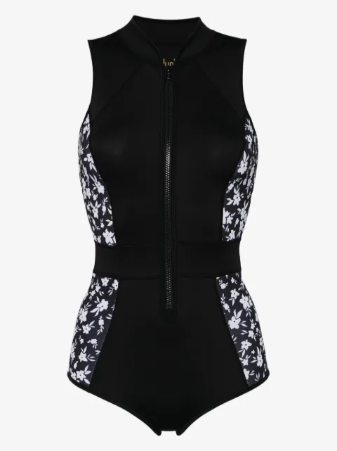 Duskii Tank Spring floral-print swimsuit