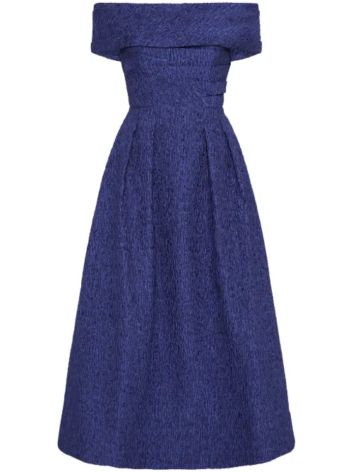 Robe mi-longue Helene à épaules dénudées - Rebecca Vallance - Modalova