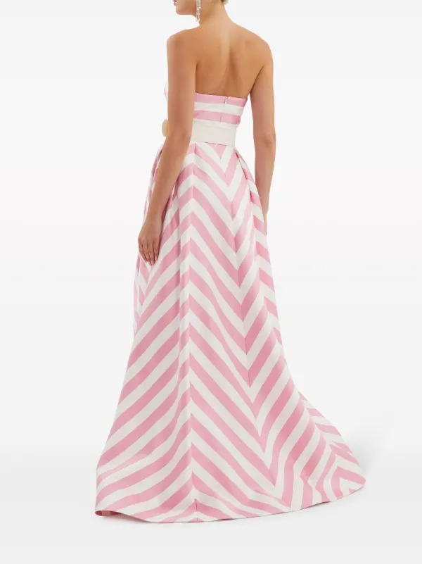 REBECCA VALLANCE ワンピース Jocelyn striped midi dress926668 REBECCA VALLANCE ワンピース Jocelyn striped midi dress926668