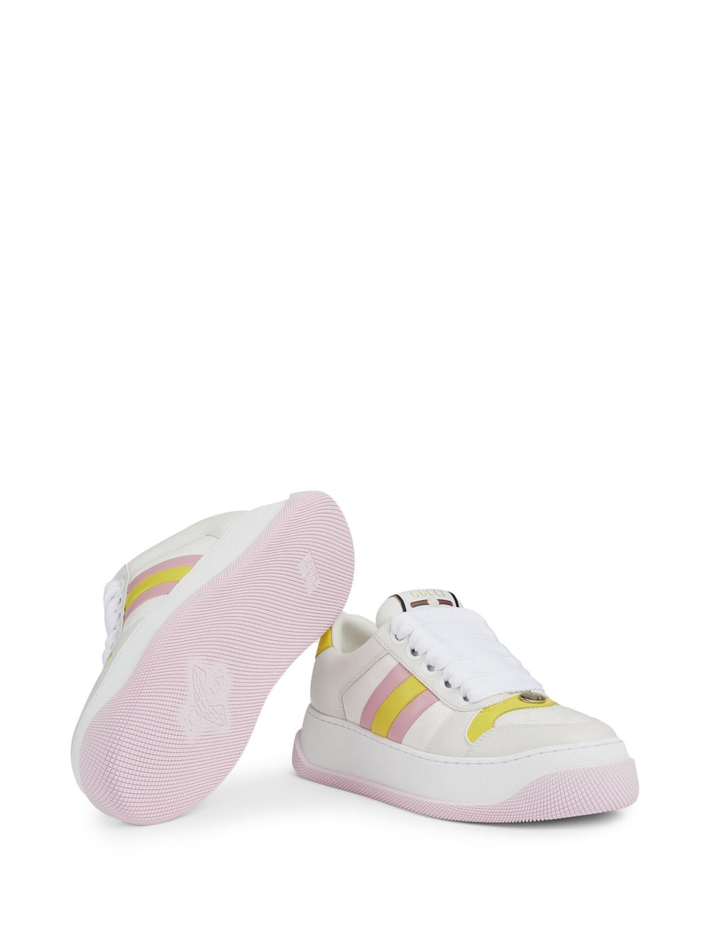 Gucci Screener platform sneakers White