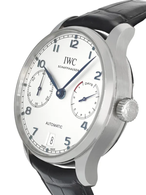 IWC Schaffhausen pre-owned Portugieser Automatic 42mm Silver
