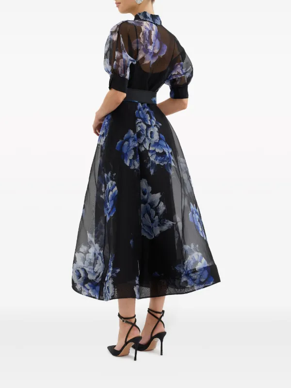 Rebecca Vallance Florentine floral-print silk-chiffon Dress