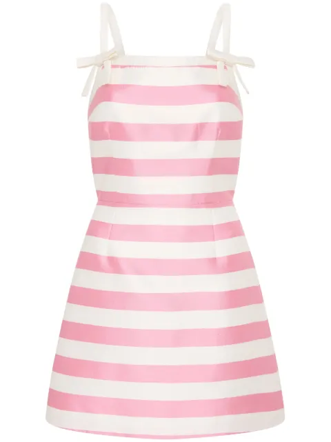 Rebecca Vallance Jocelyn striped minidress