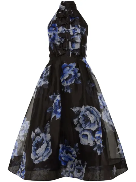 Rebecca Vallance Florentine floral-print silk-chiffon dress RVBR1308 - 0