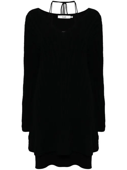 Robe courte à détail de laçage - b+ab - Modalova