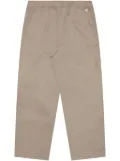 AAPE BY *A BATHING APE® straight-leg cotton trousers - Neutrals