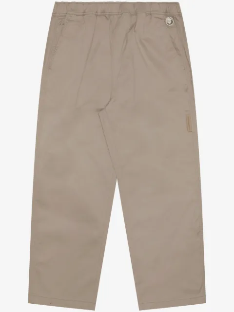 AAPE BY *A BATHING APE® straight-leg cotton trousers