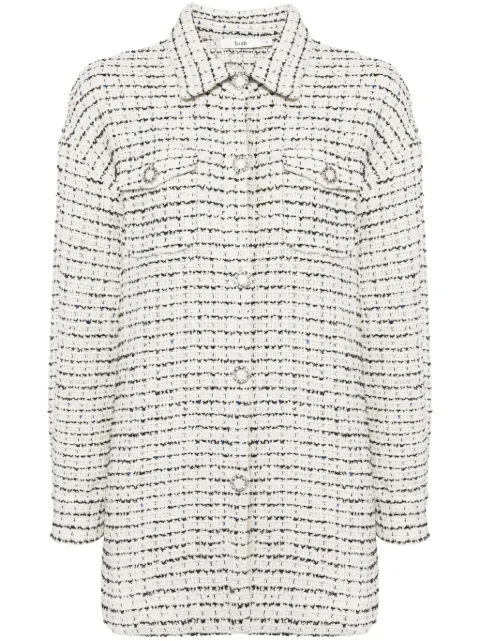 b+ab tweed shirt jacket