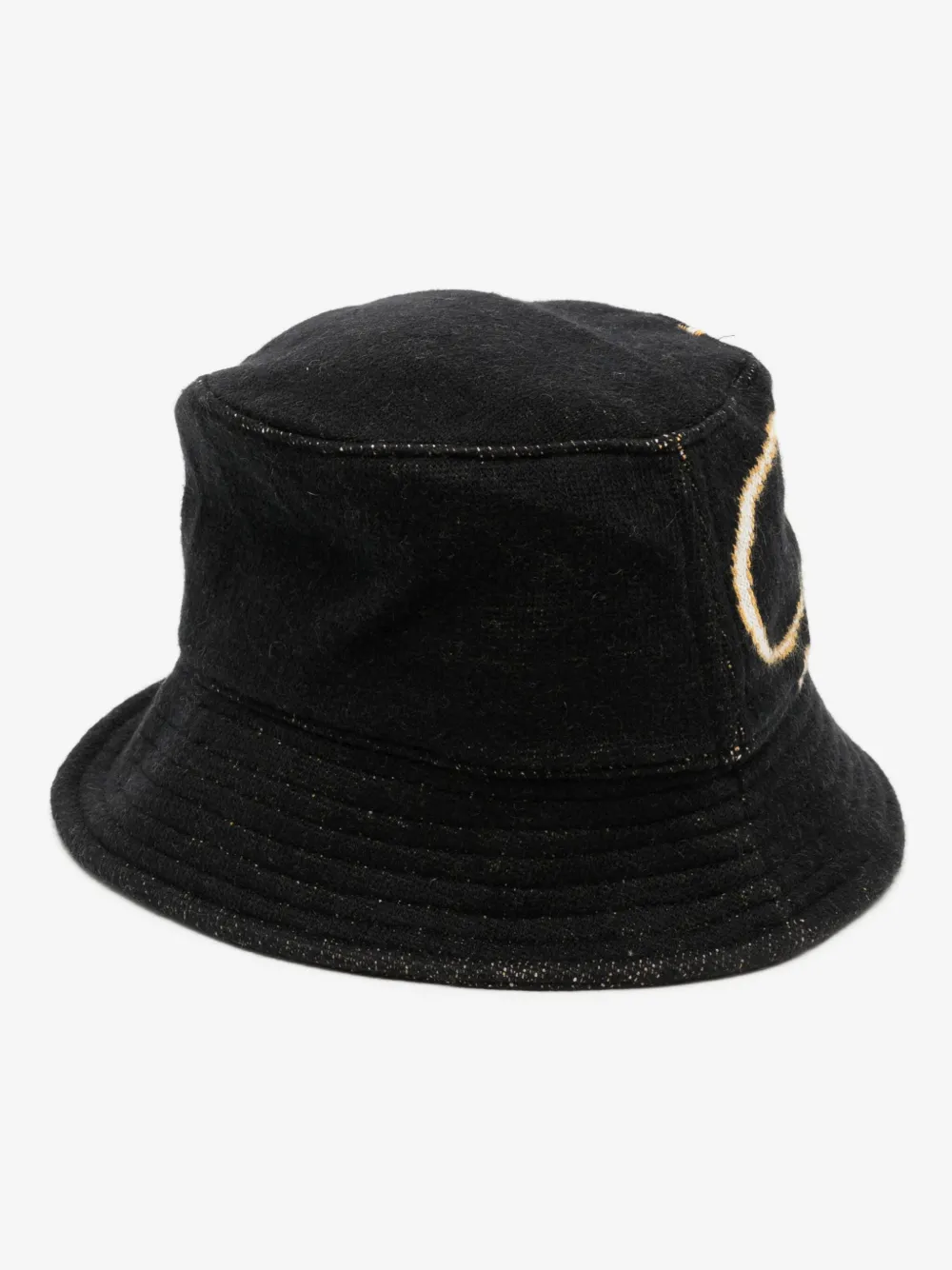 RHUDE script bucket hat | Black | Image 1