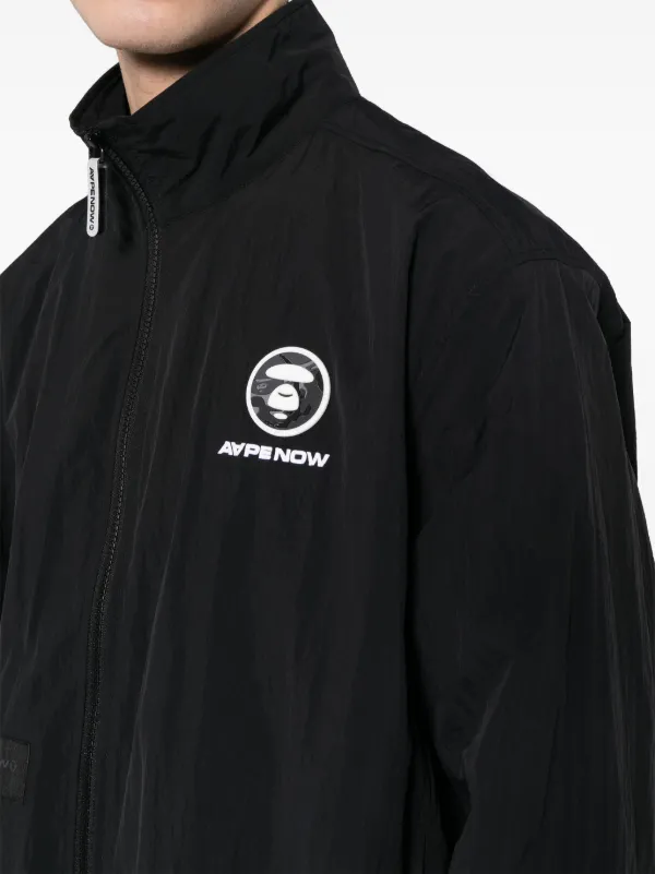 AAPE BY *A BATHING APE® ジップアップ ジャケット | ブラック