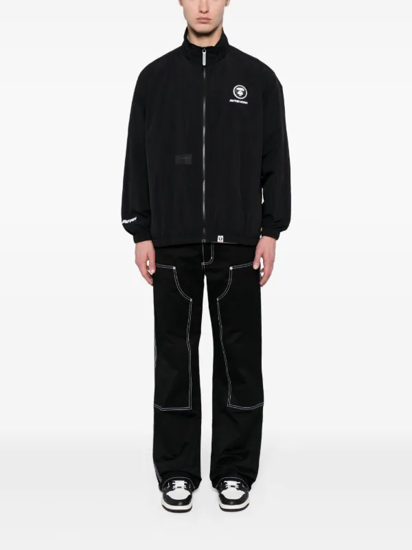 AAPE BY *A BATHING APE® ジップアップ ジャケット | ブラック