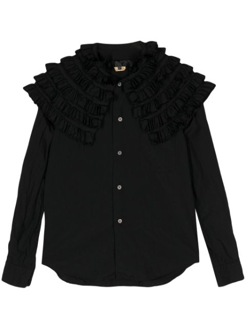 Comme Des Garcons Comme Des Garcons ruffled long-sleeve shirt Women