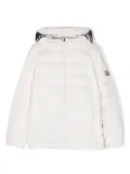 Moncler Enfant Cornour hooded down jacket - White