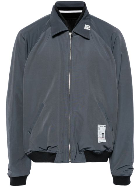 Maison MIHARA YASUHIRO logo-patch cotton-blend bomber jacket