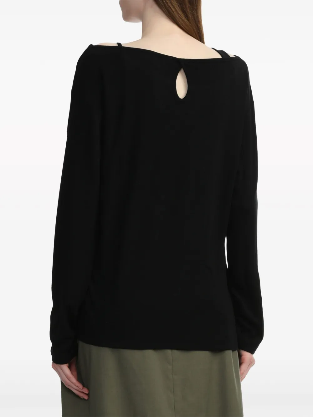 Shop B+ab Long-sleeve T-shirt In Schwarz