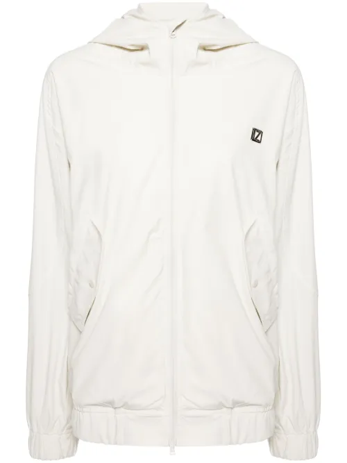 Izzue veste à plaque logo - Blanc - izzue - Modalova