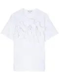 Comme Des Garçons Comme Des Garçons tie-detail jersey T-shirt - White