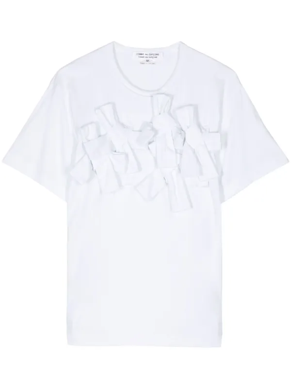 Tシャツ・カットソー Comme Des Garcons Shirt Cotton Jersey T-Shirt COMME des GARCONS（コムデギャルソン）の「Comme Des Garçons