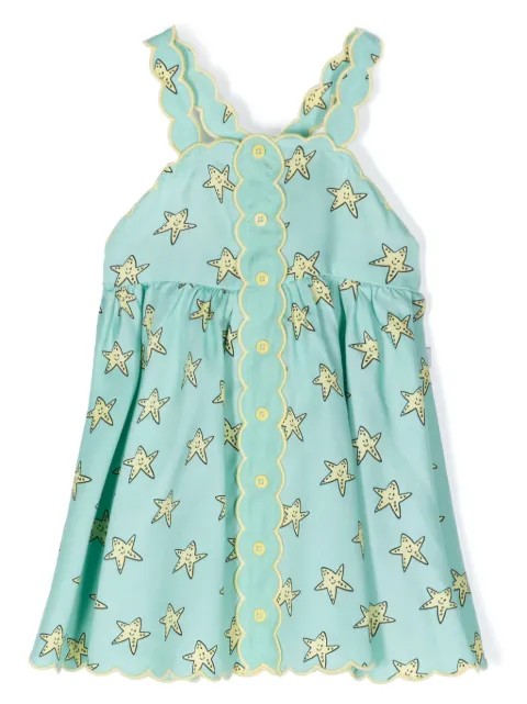 Stella McCartney Kids Smiling Stella Star-print dress set