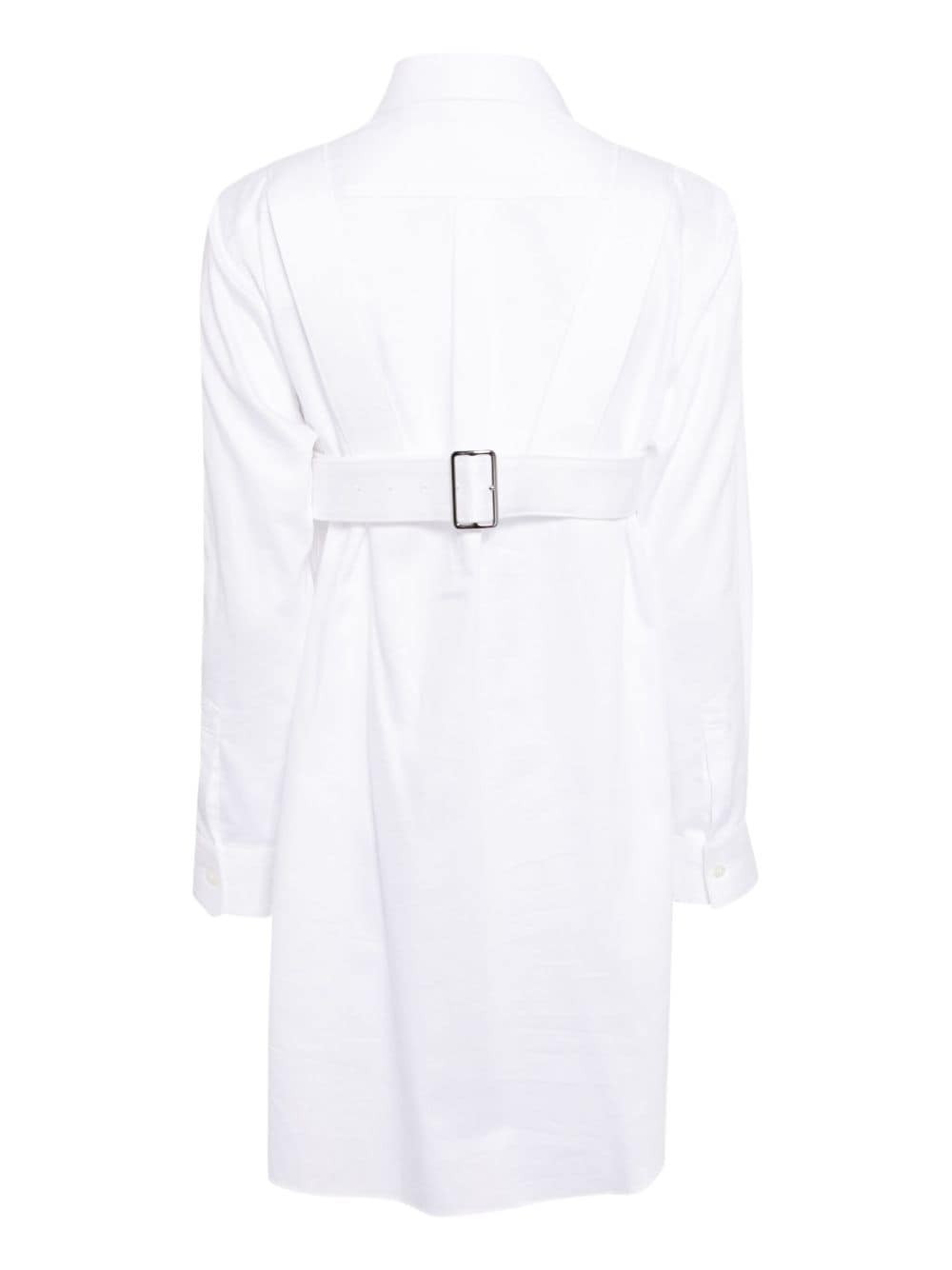 COMME DES GARÇONS DETACHABLE-BOW COTTON SHIRT 