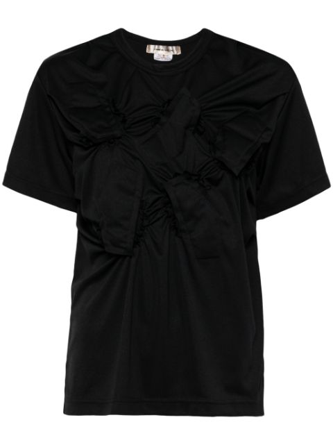 Comme Des Garcons ruffled jersey T-shirt Women