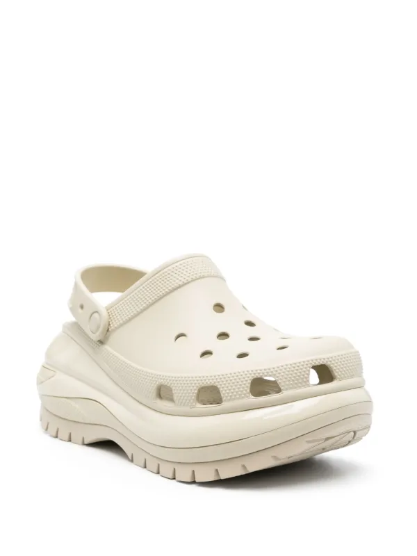 Crocs Mega Crush Clogs | Neutrals | FARFETCH