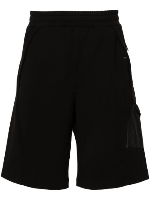 C.P. Company logo-print jersey track shorts