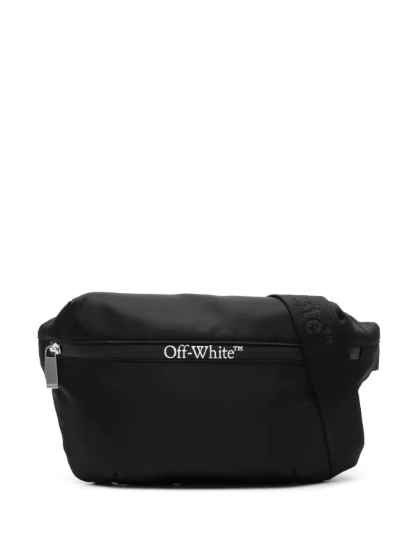 Off White logo print Belt Bag Farfetch