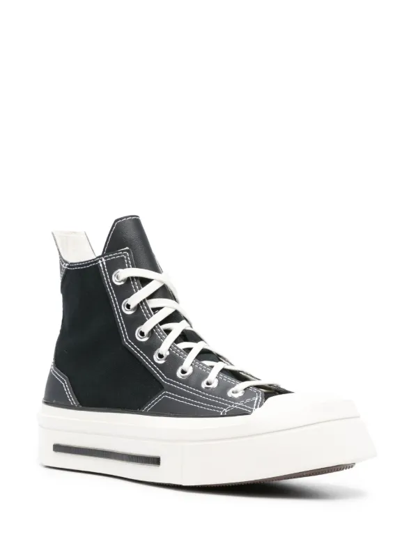 Converse Chuck 70 De Luxe Squared Sneakers | Black | FARFETCH IN