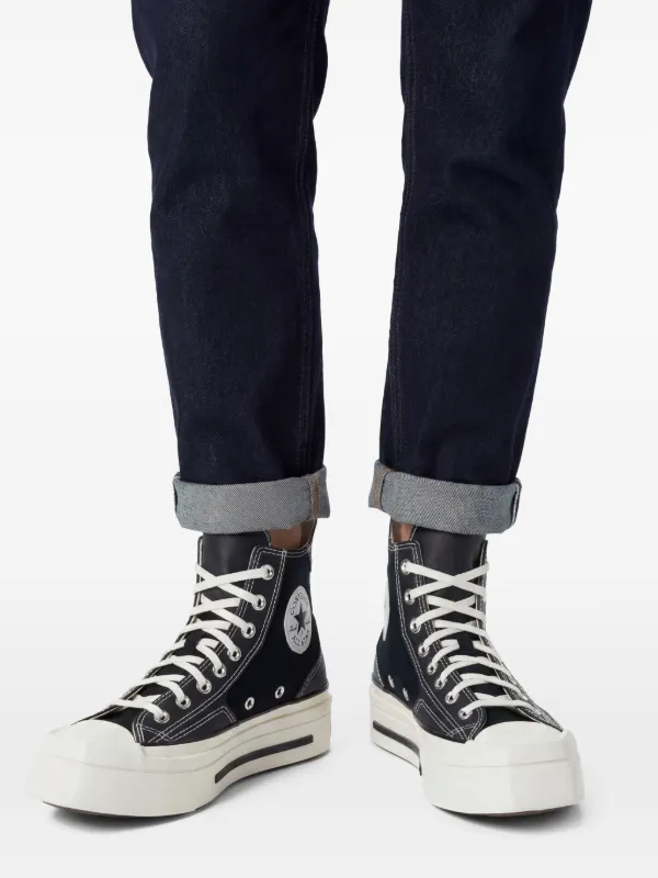 Converse Chuck 70 De Luxe Squared Sneakers | Black | FARFETCH RO