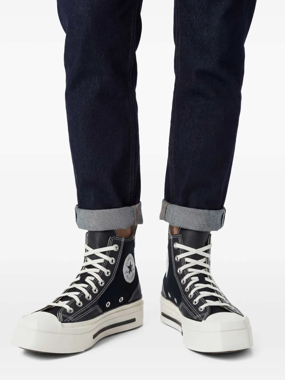 Converse Chuck 70 De Luxe Squared Sneakers | Black | FARFETCH RO