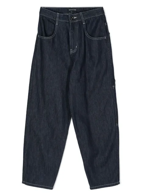 Emporio Armani Kids J95 tapered jeans
