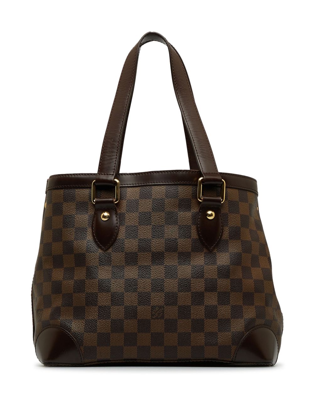 Louis Vuitton Pre-Owned 2008 pre-owned Damier Ebène Hampstead PM tote bag - Bruin