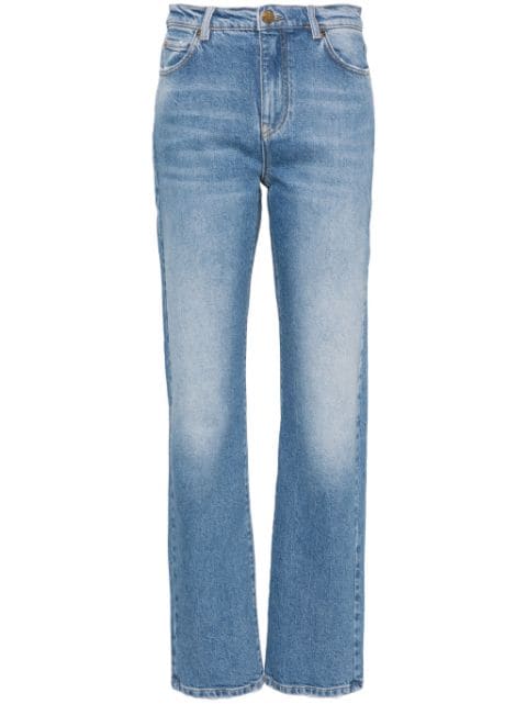 PINKO high-rise straight-leg jeans 