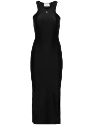 orange strapless midi dress Oscar Midi Dress Orange