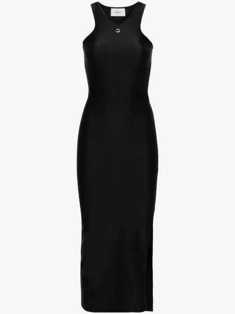 Coperni logo-embellished midi dress