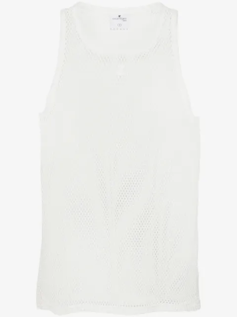 Courrèges AC mesh tank top