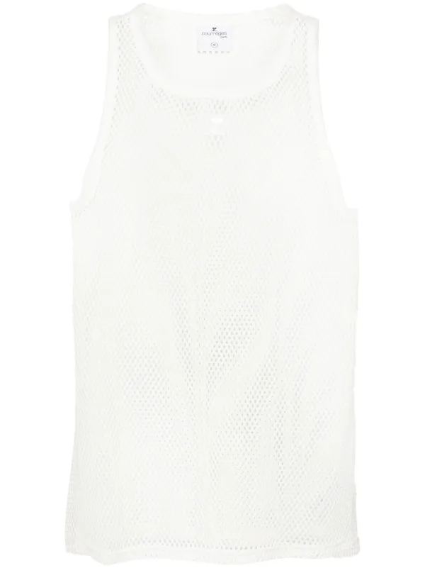 FITTED TANK TOP - courrèges