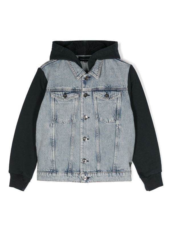 Armani denim shop jacket