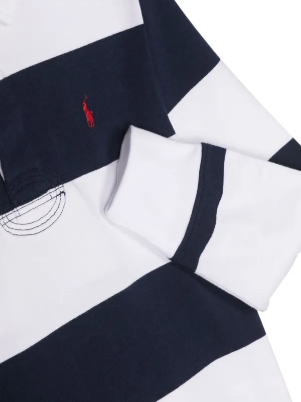 Polo by Ralph Lauren ラガーシャツ XL 白黒ストライプ Polo by Ralph Lauren ラガーシャツ XL 白黒ストライプ ポロ