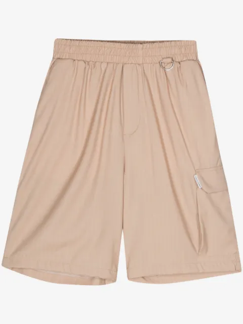 Family First striped twill shorts