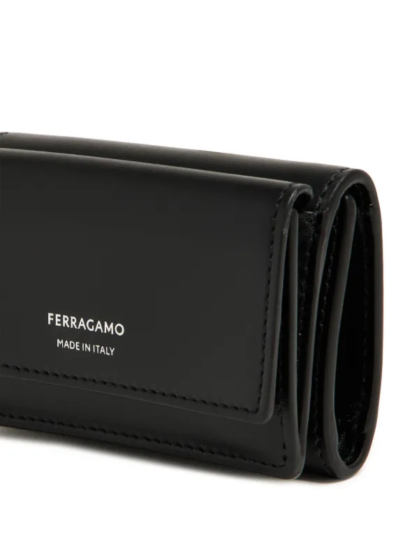 Ferragamo 三つ折り財布 | ブラック | FARFETCH JP